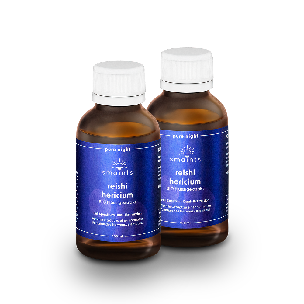 Pure Night Flüssigextrakt mit Reishi und Hericium