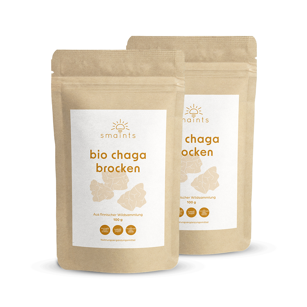 Bio Chaga Brocken aus Finnland