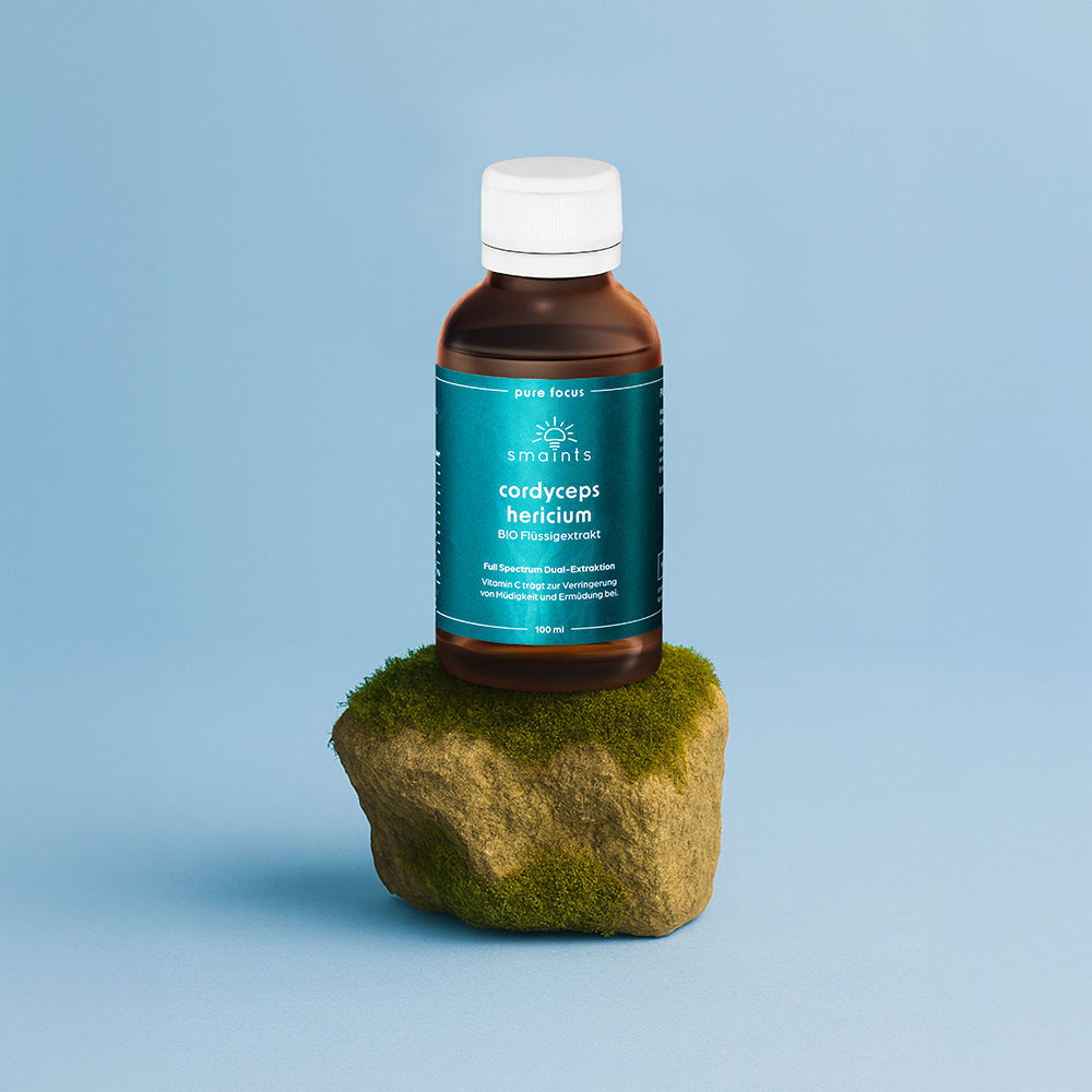 Pure Focus Flüssigextrakt mit Cordyceps und Hericium
