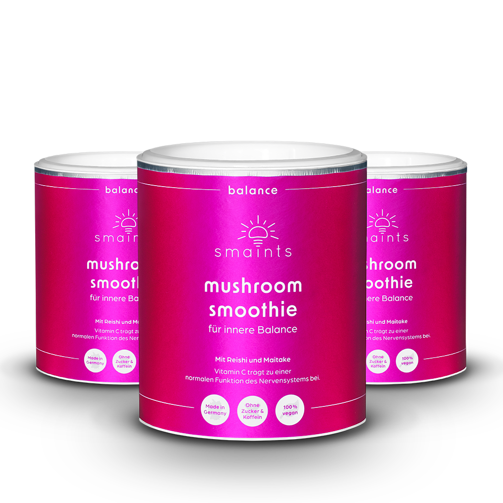Mushroom Smoothie 2.0 mit Reishi und Maitake 210g