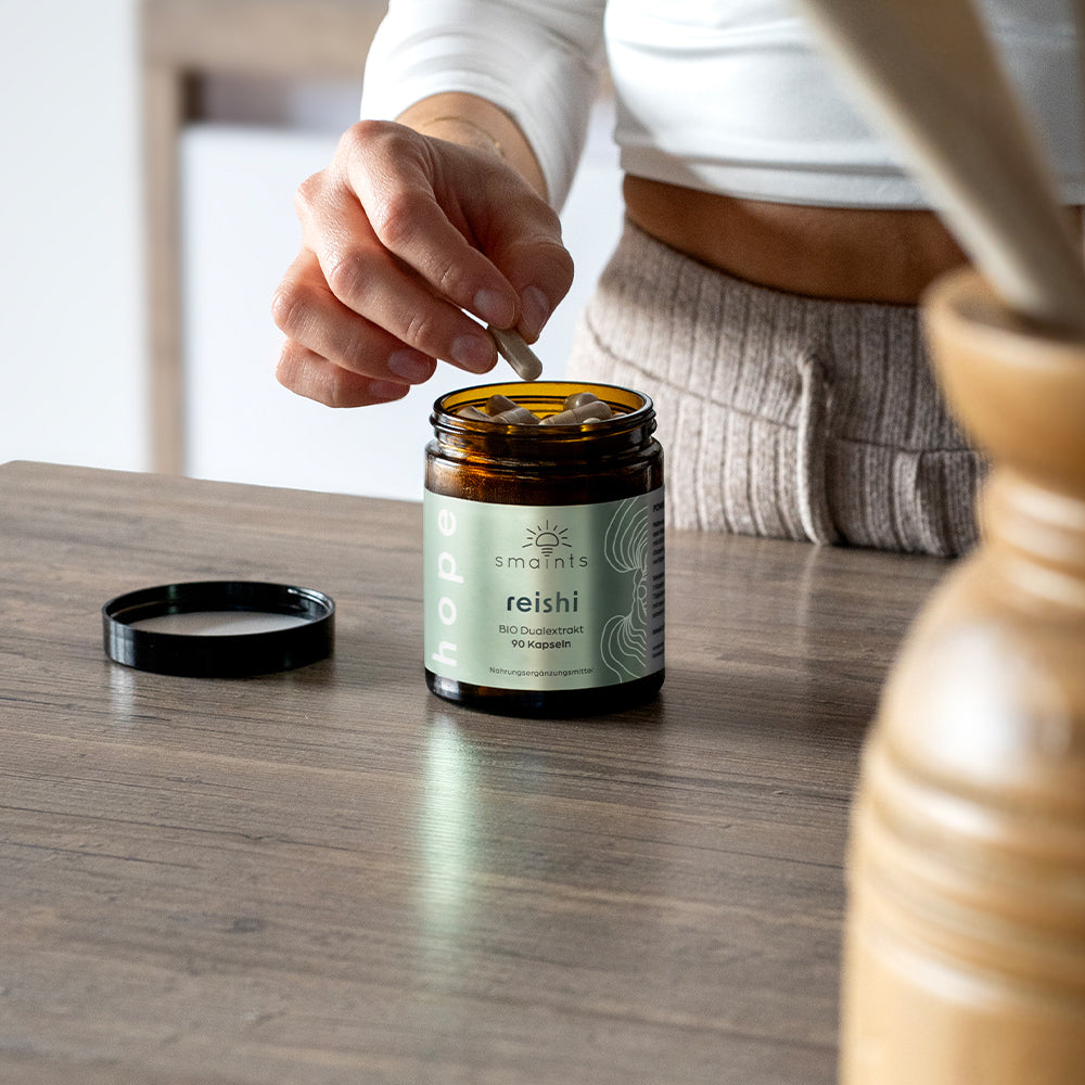 6er Angebot Bio Reishi Extrakt Kapseln