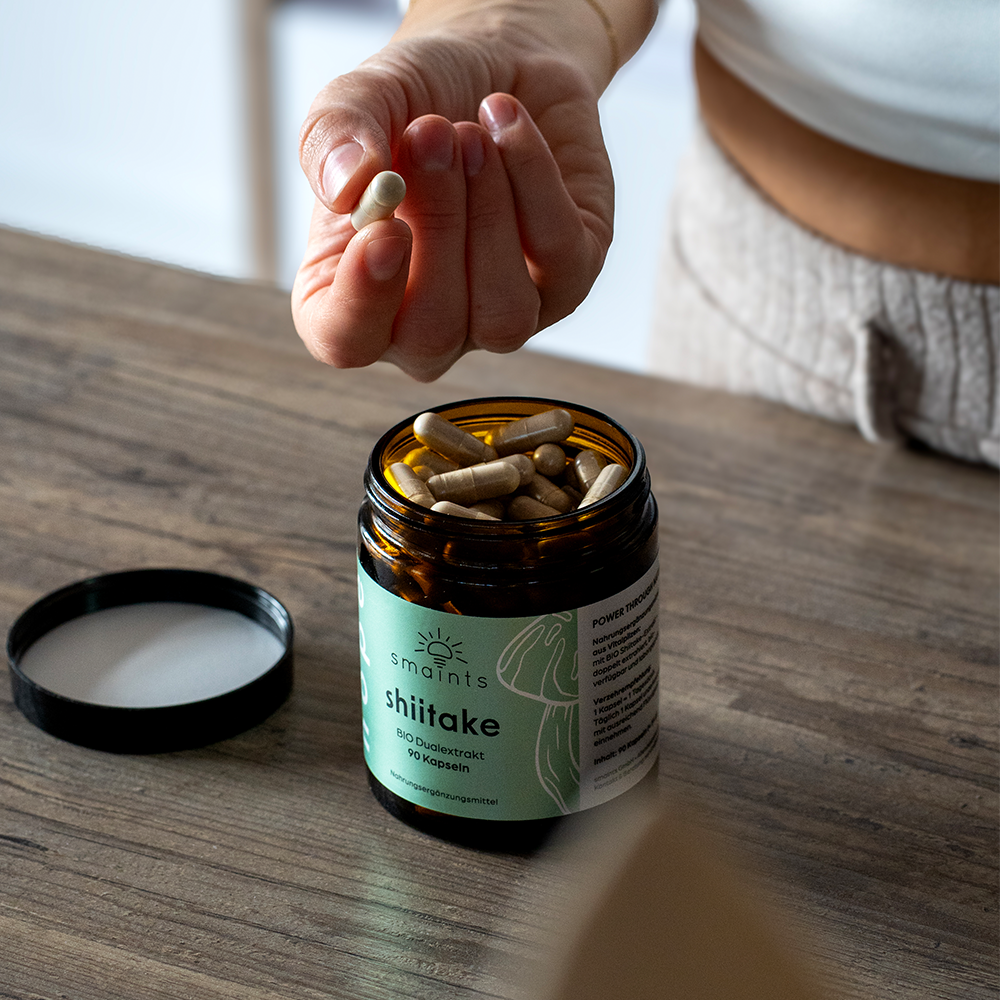 Bio Shiitake Extrakt Kapseln