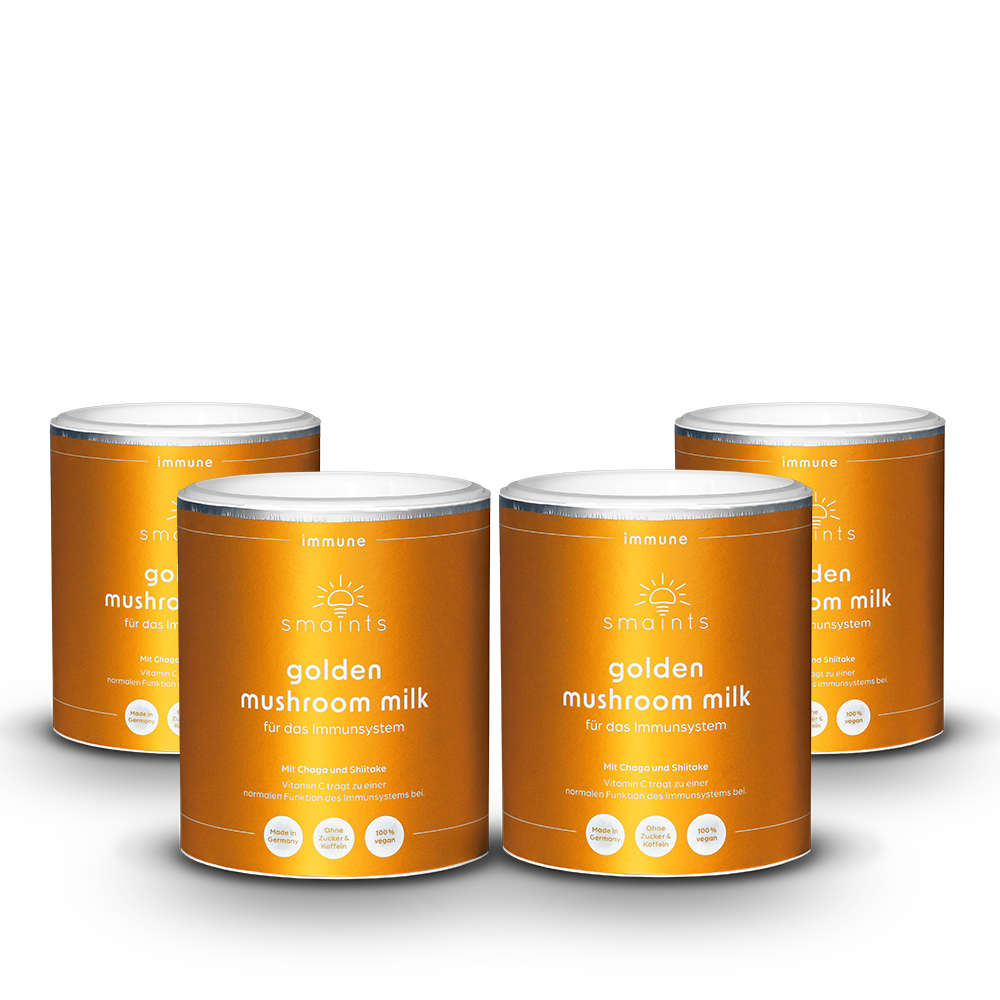 Golden Mushroom Milk 2.0 mit Chaga und Shiitake 210g