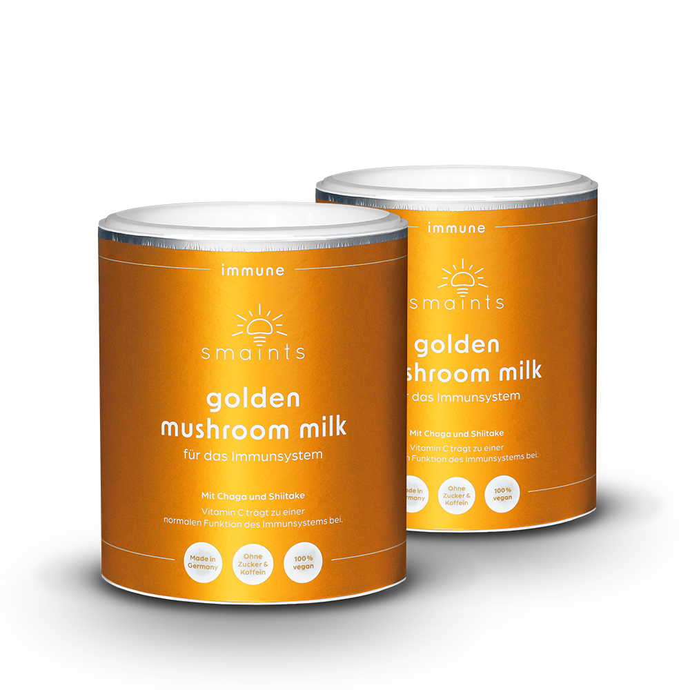 Golden Mushroom Milk 2.0 mit Chaga und Shiitake 210g
