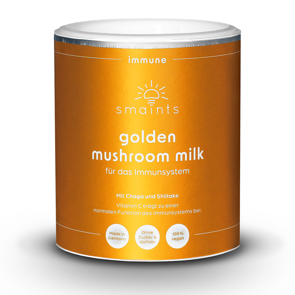 Golden Mushroom Milk 2.0 mit Chaga und Shiitake 210g