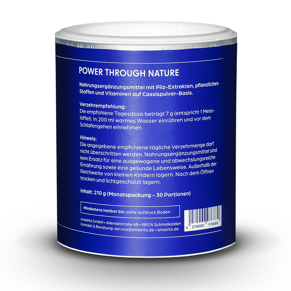 Mushroom Tea 2.0 mit Reishi und Hericium 210g