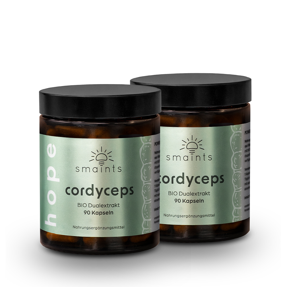 2x Bio Cordyceps Extrakt Kapseln