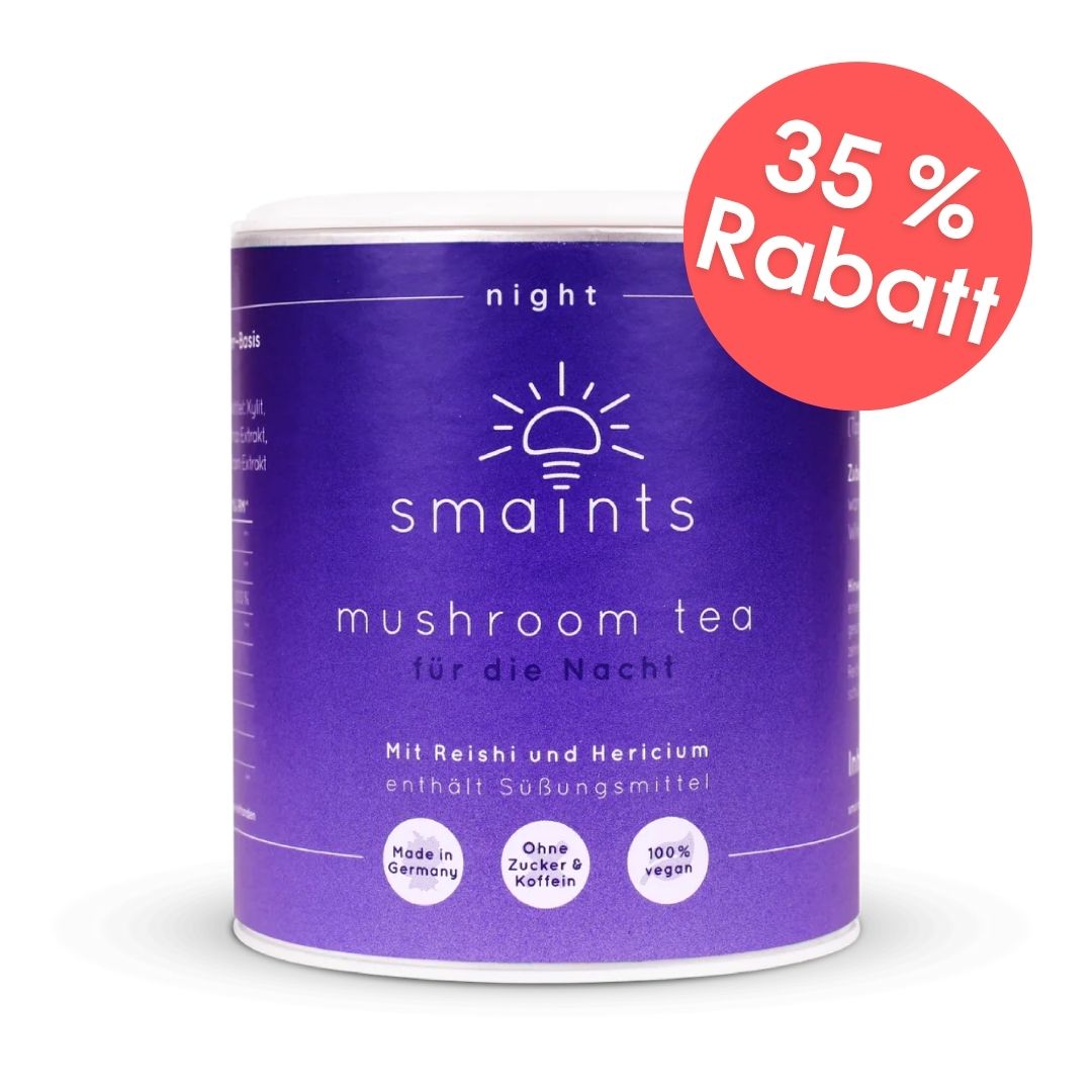 Mushroom tea with Reishi and Hericium