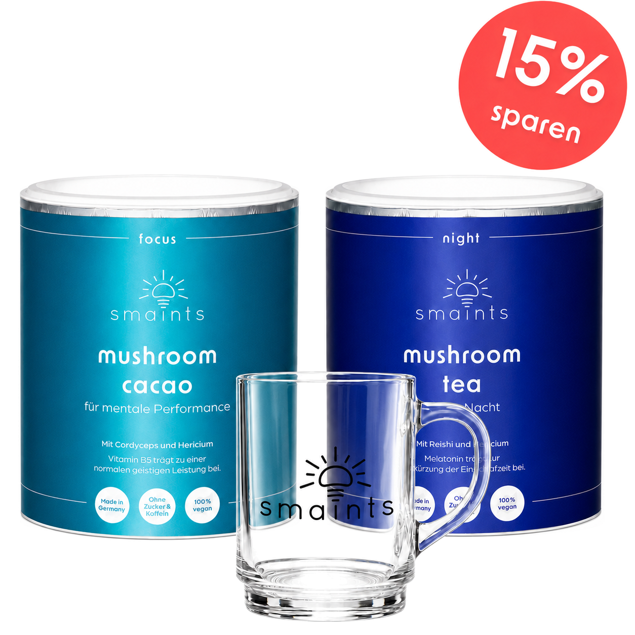 Day & Night Bundle mit Glastasse