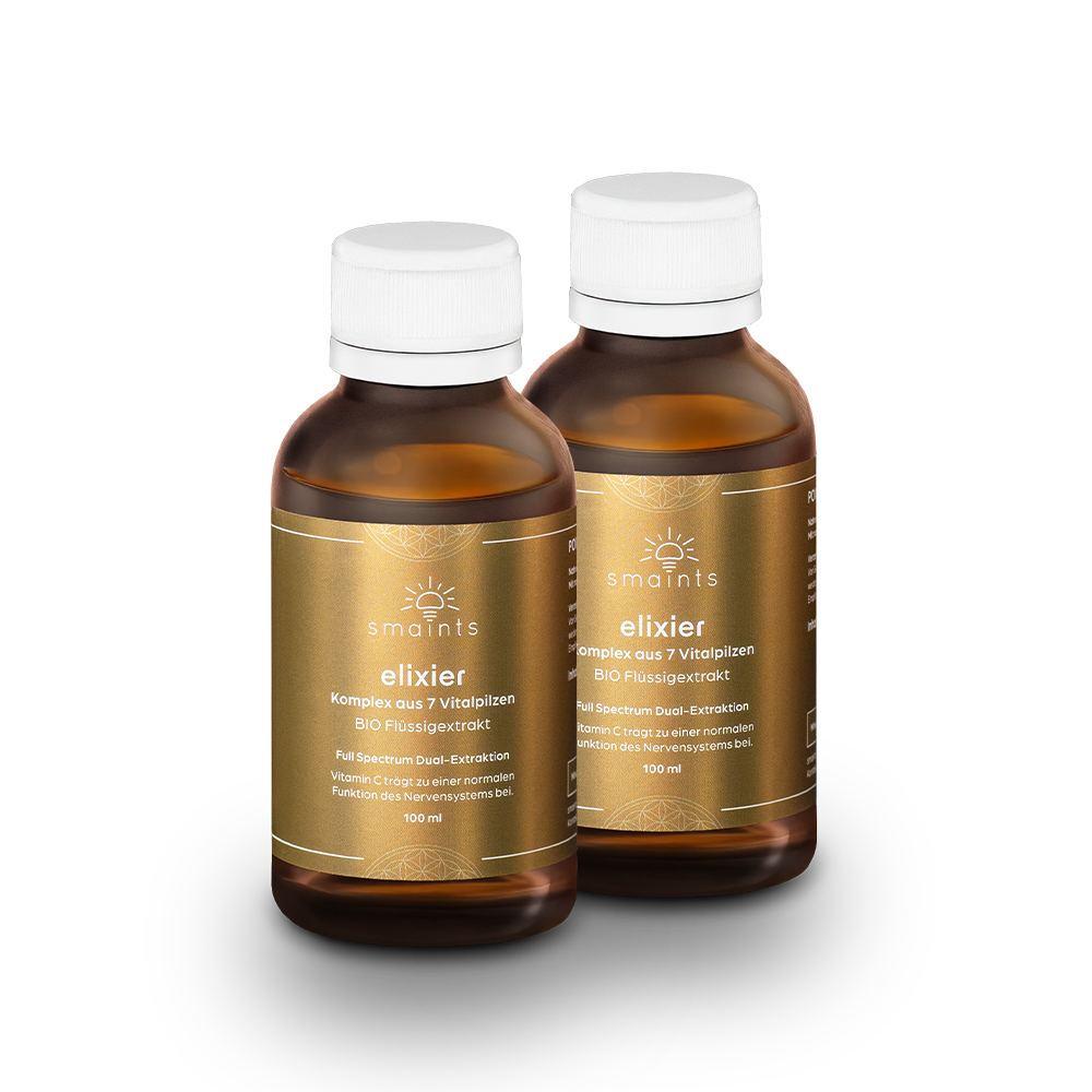 Elixier Flüssigextrakt mit 7 Vitalpilzen