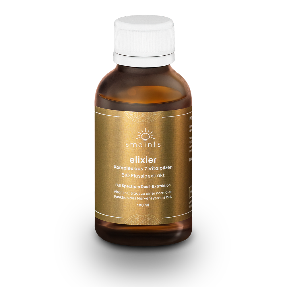 Elixier Flüssigextrakt mit 7 Vitalpilzen