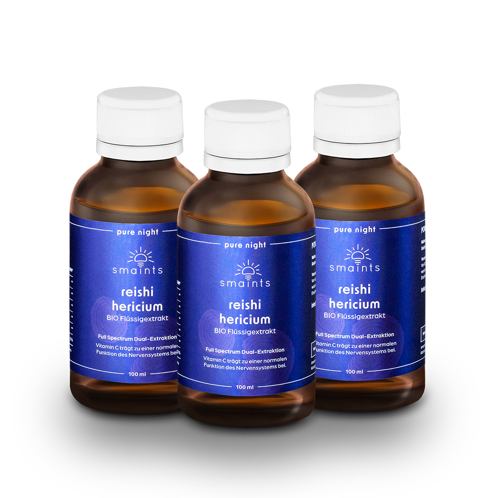 Pure Night Flüssigextrakt mit Reishi und Hericium