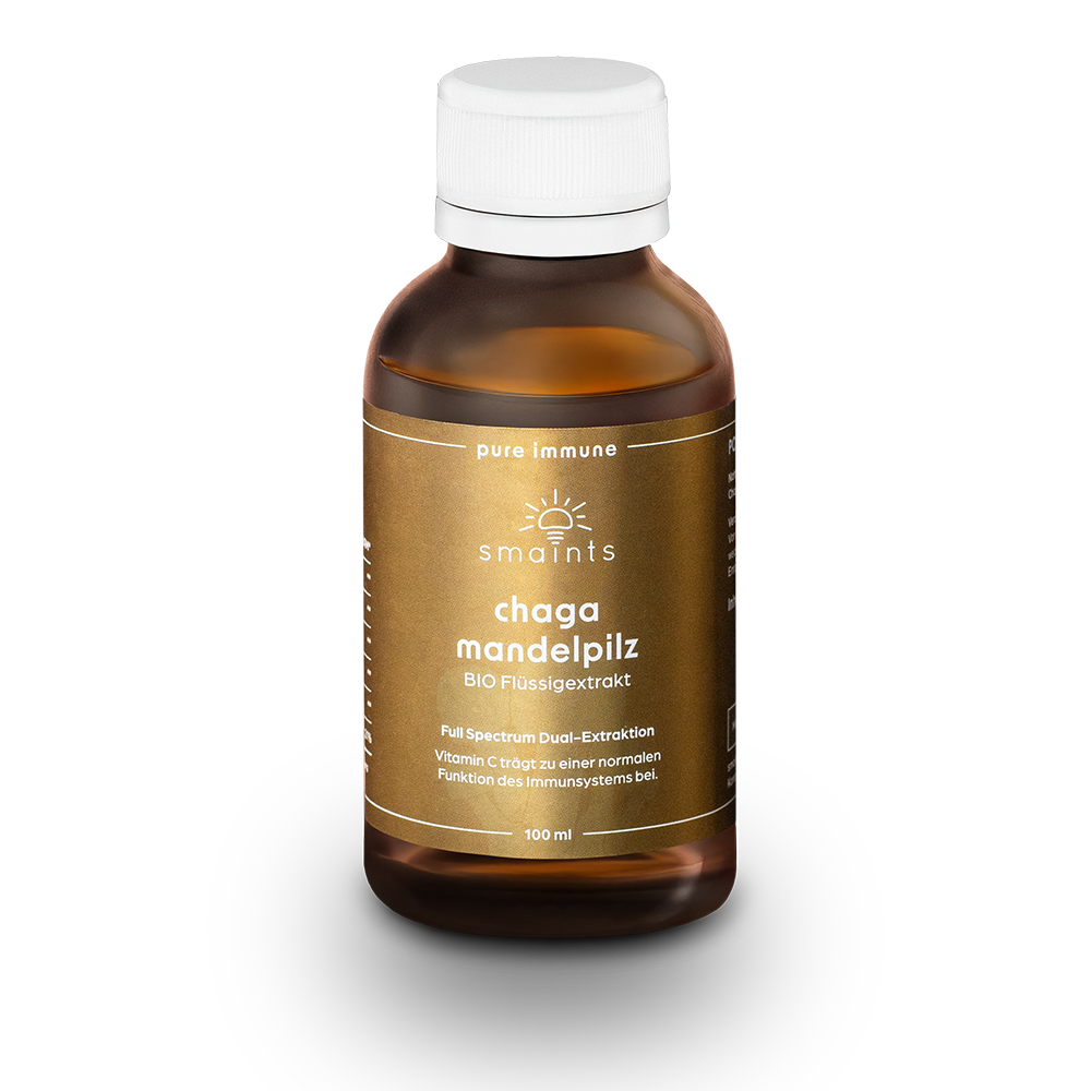 Pure Immune Flüssigextrakt mit Chaga und Agaricus