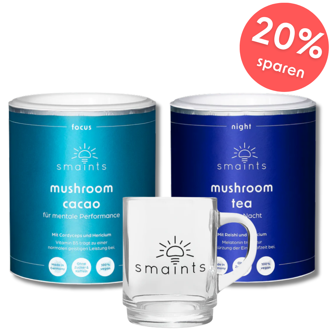 On & Off Bundle mit Glastasse