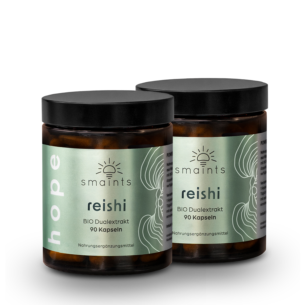 2x Bio Reishi Extrakt Kapseln
