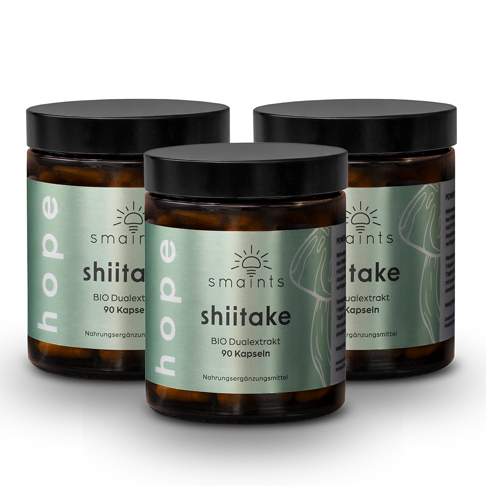 Bio Shiitake Extrakt Kapseln