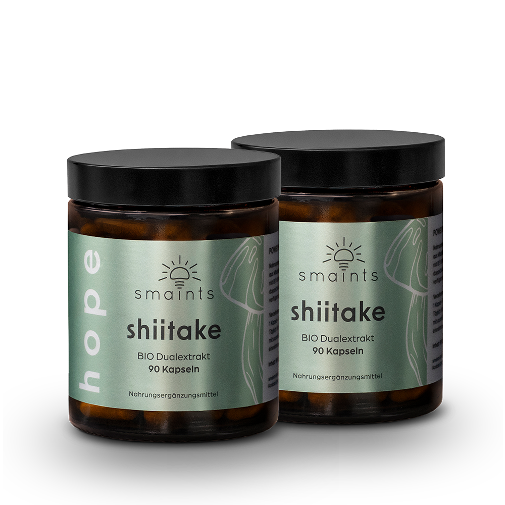2x Bio Shiitake Extrakt Kapseln