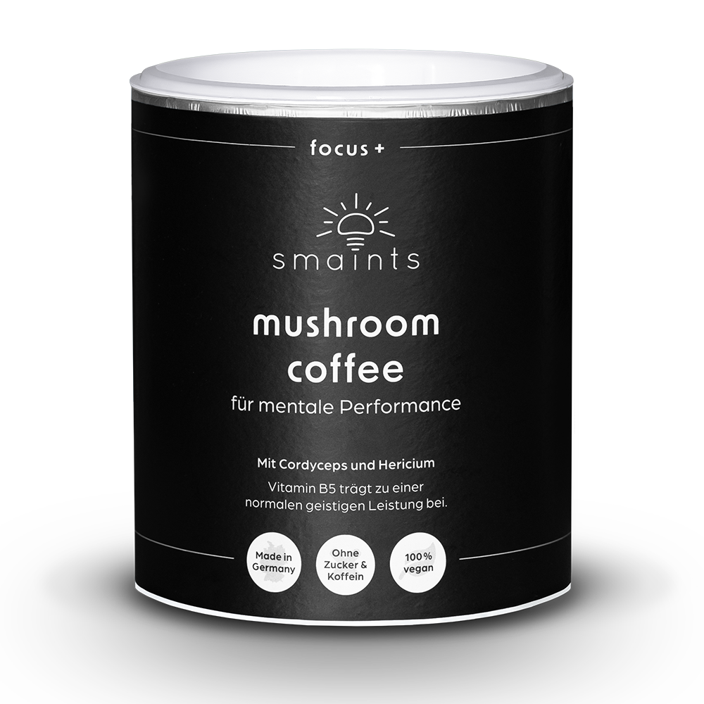 Mushroom Coffee mit Cordyceps und Hericium