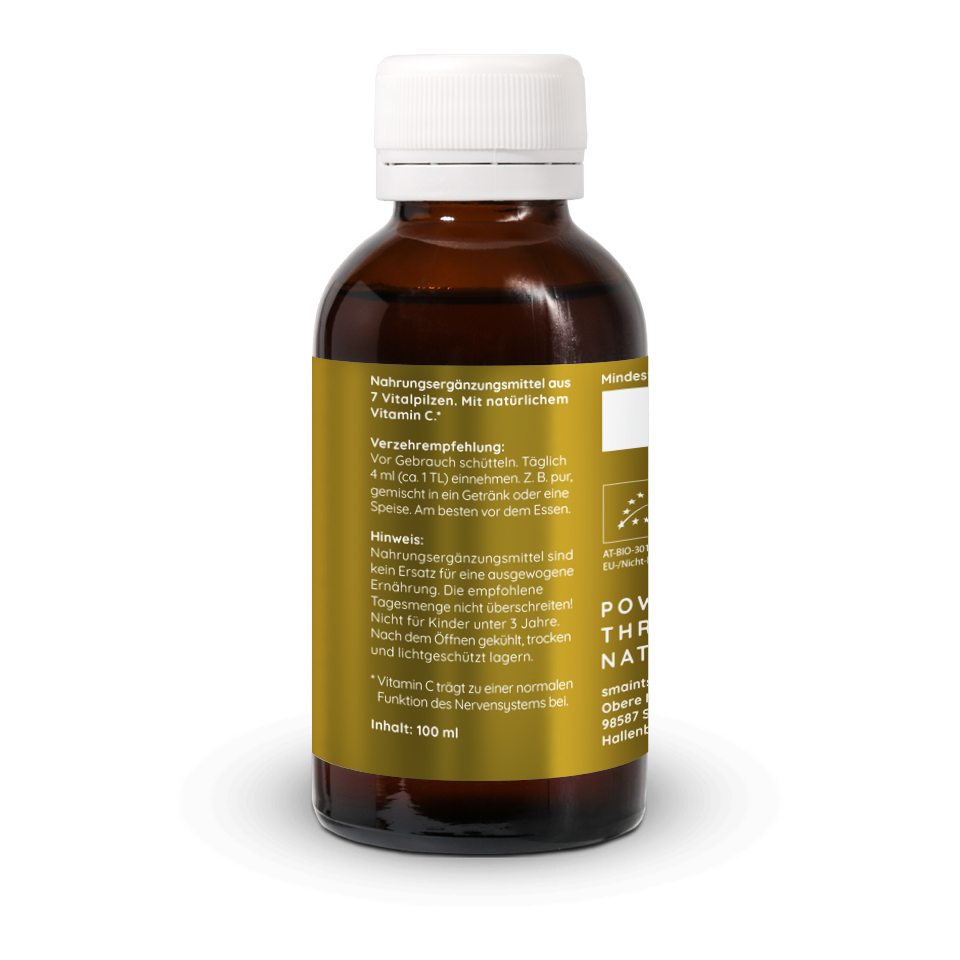 Elixier Flüssigextrakt mit 7 Vitalpilzen