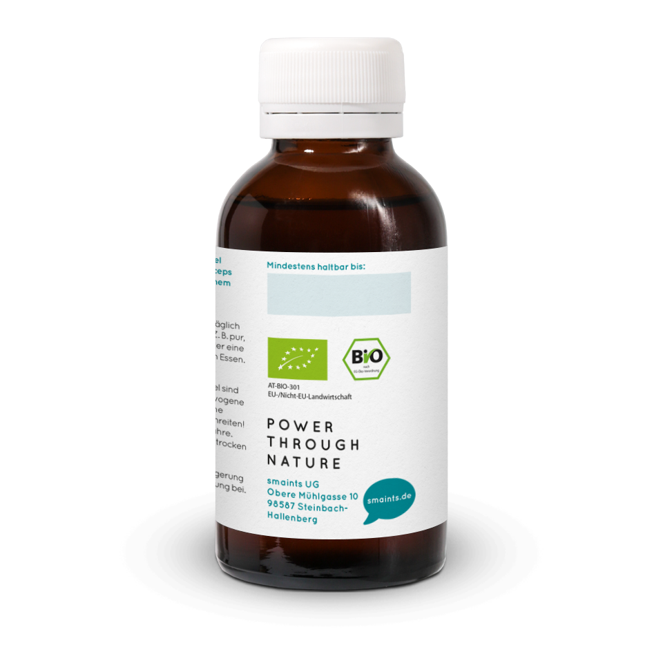 smaints Pure Focus Flüssigextrakt mit Cordyceps und Hericium LP