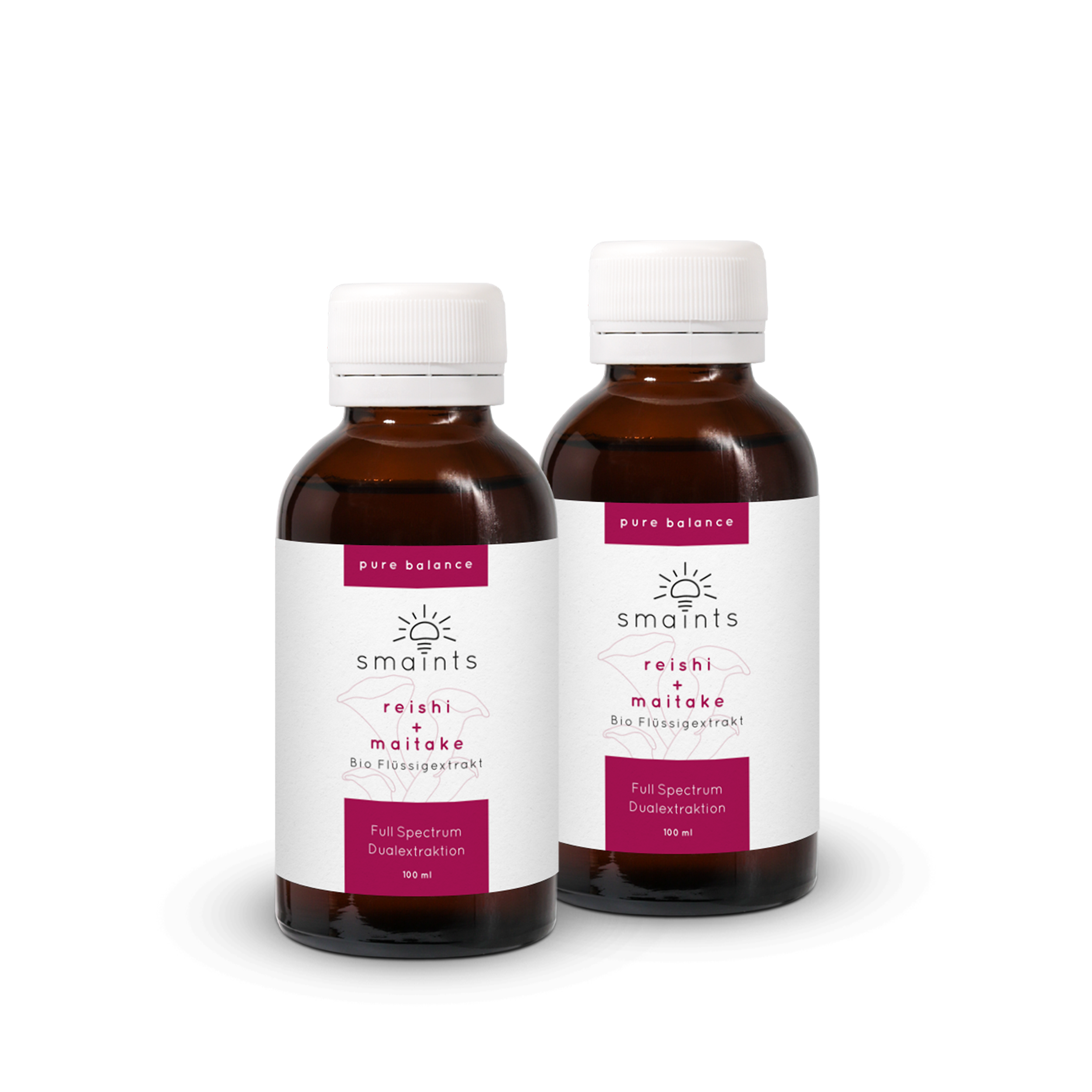 Pure Balance Flüssigextrakt mit Reishi und Maitake