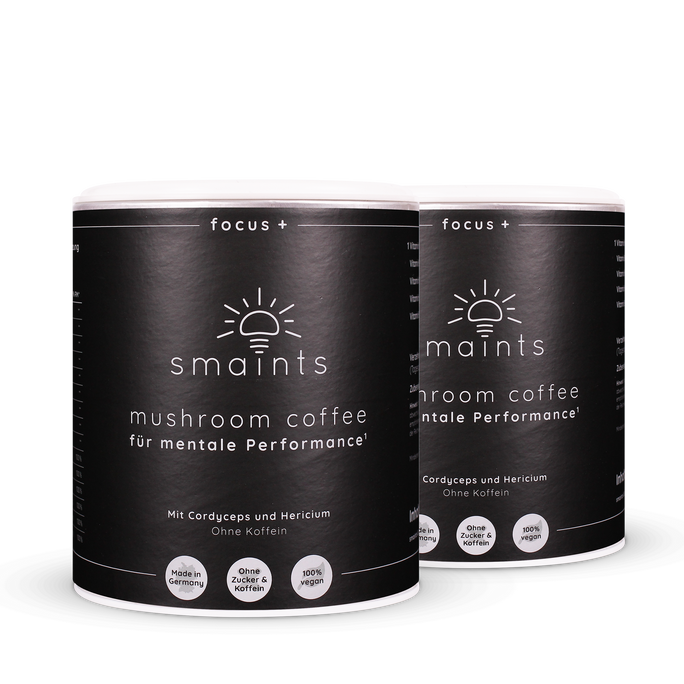 Mushroom Coffee mit Cordyceps und Hericium