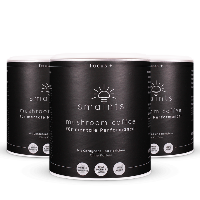 Mushroom Coffee mit Cordyceps und Hericium