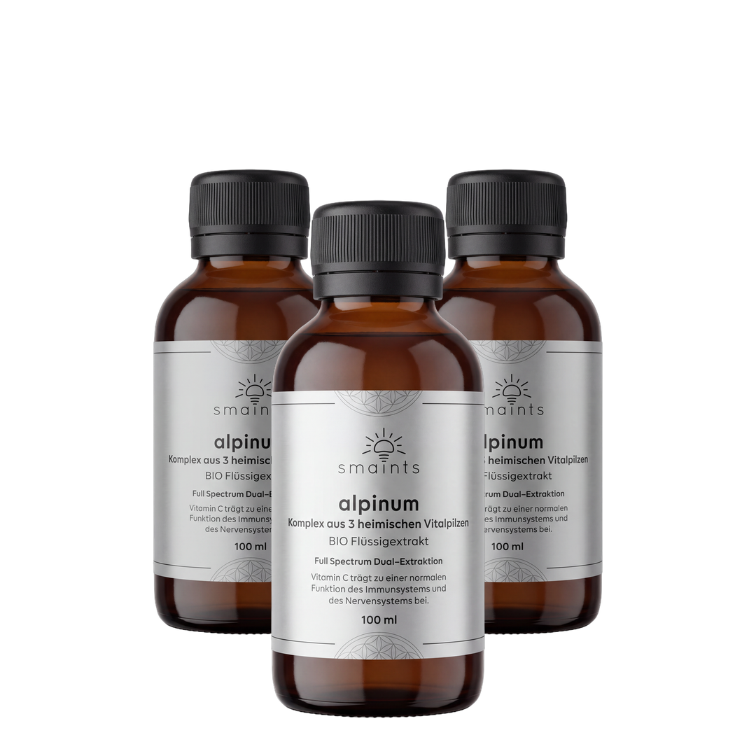 3x alpinum Bio-Flüssigextrakt
