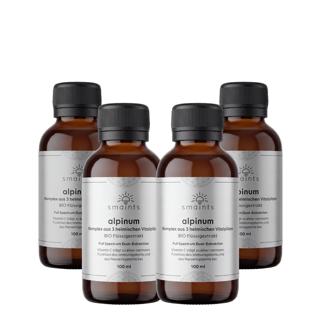 4x alpinum Bio-Flüssigextrakt