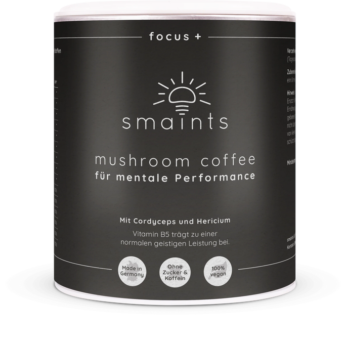 Mushroom Coffee mit Cordyceps und Hericium