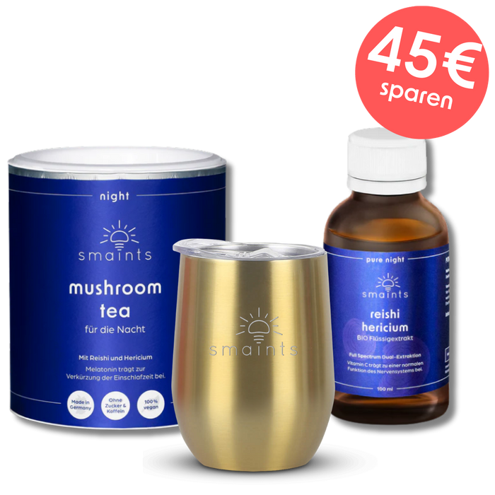 Night Bundle mit Golden Thermo Mug – 45 € sparen