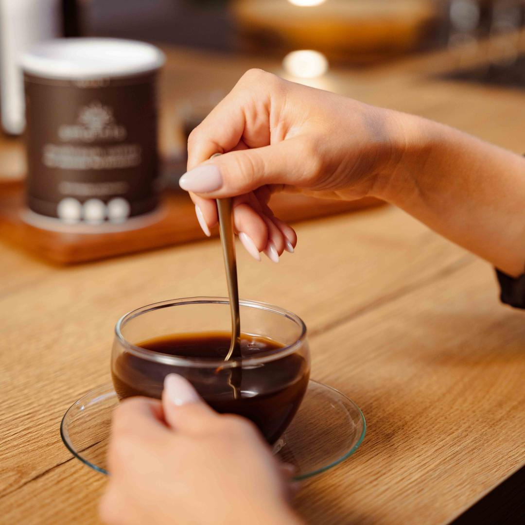 Mushroom Coffee mit Cordyceps und Hericium