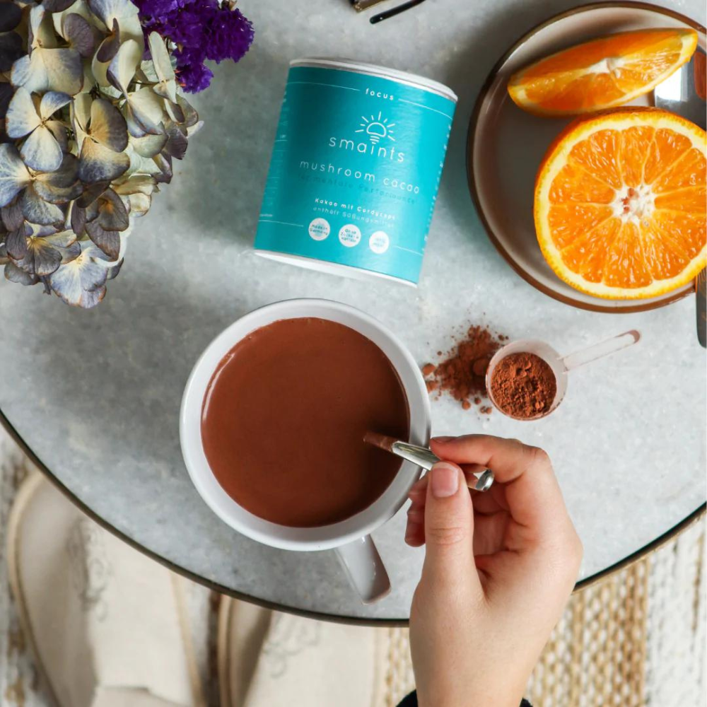 Mushroom Cacao mit Cordyceps