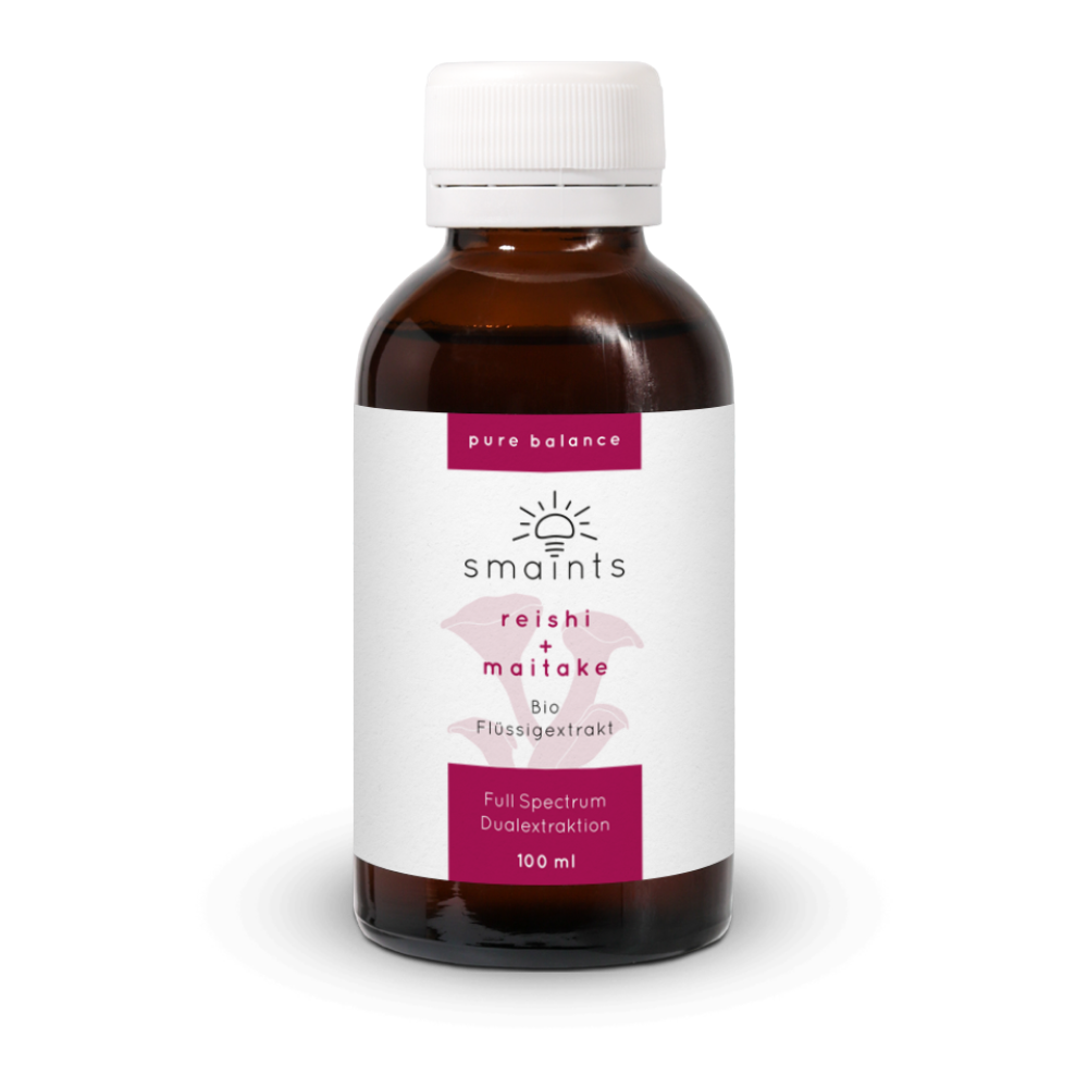Pure Balance Flüssigextrakt mit Reishi und Maitake
